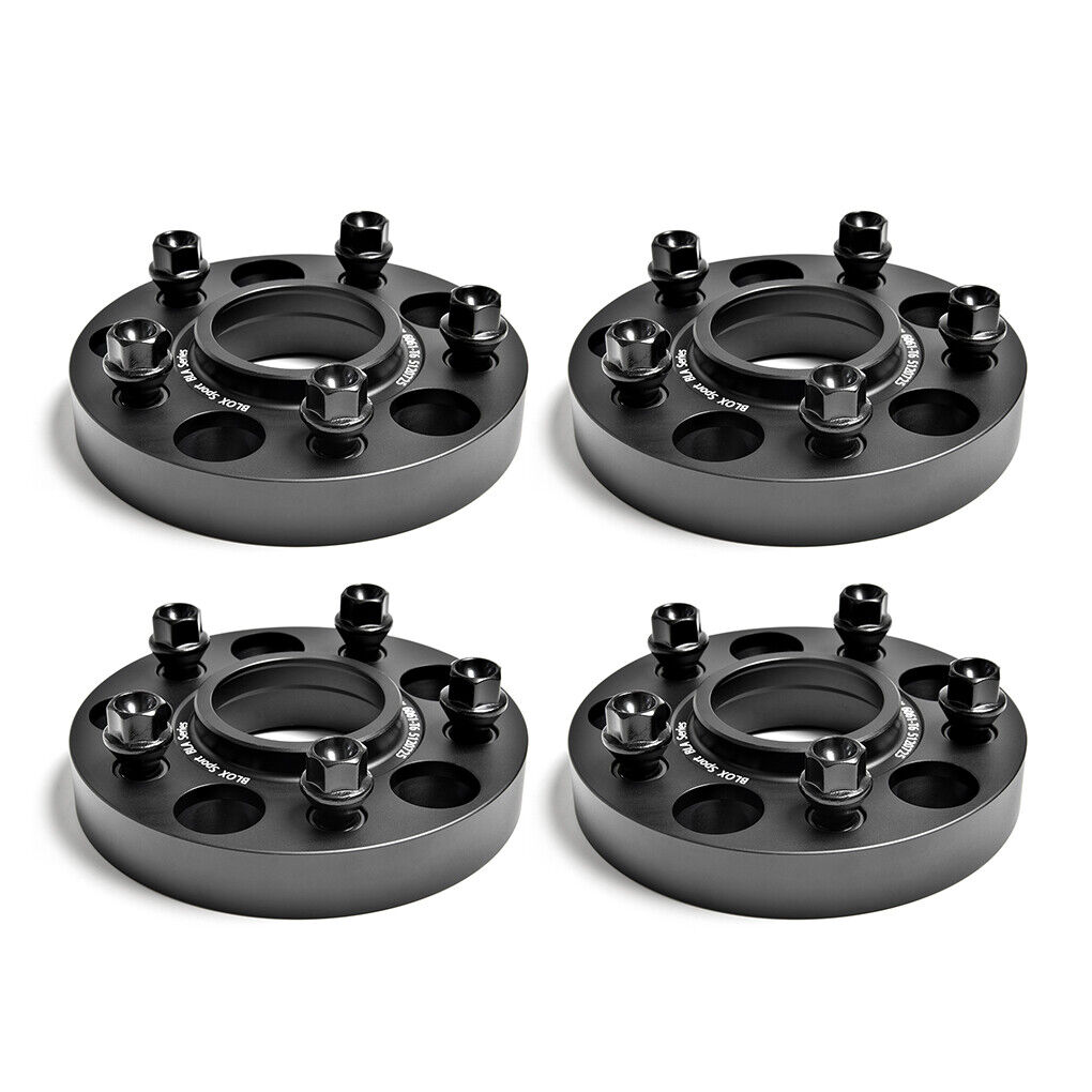 4Pc 25mm+30mm Wheel Adaptor Spacers for BMW X5 E70 E53 F15 xDrive 30i 35i 50d