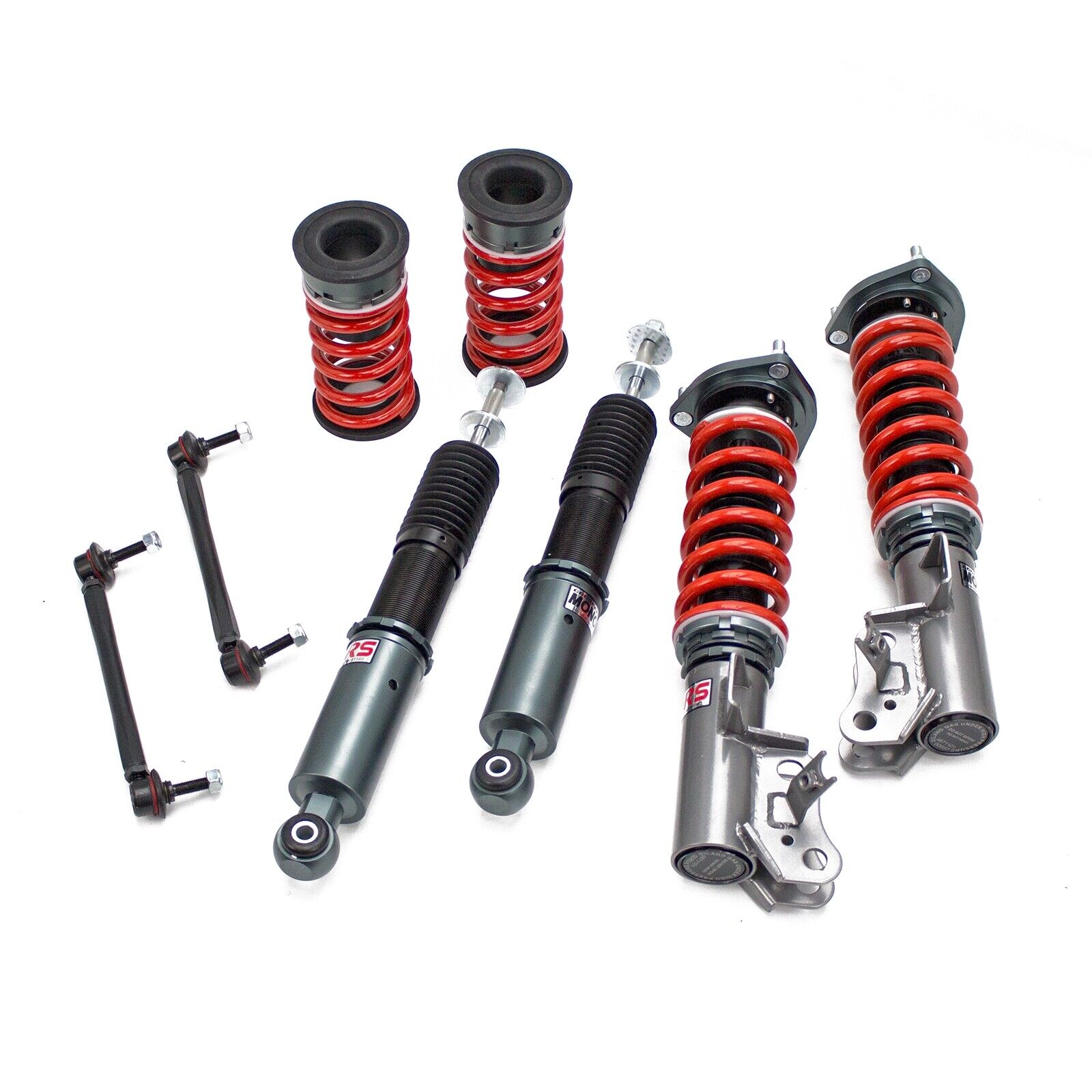 Godspeed MRS1560-B MonoRS Coilovers Lowering Kit 32 Way Adjustable 