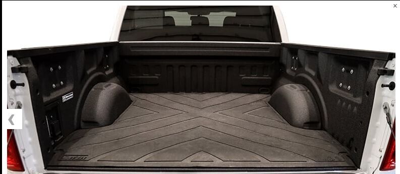 Truck Bed Mat Liner Dee Zee 6.5FT. Rubber-Blk-Fits 2011-2024 Dodge Ram 2500 3500