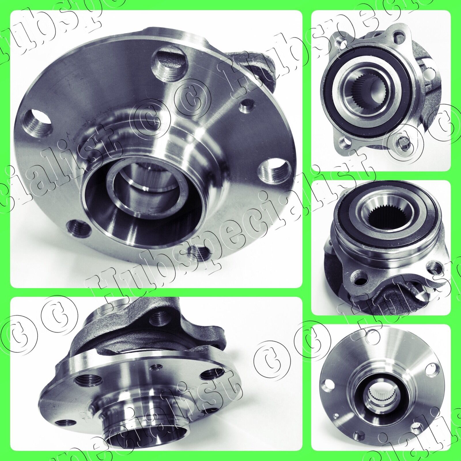 FRONT WHEEL HUB BEARING ASSEMBLY FOR 2012-2014 AUDI A6 A6 QUATTRO 1 SIDE NEW  