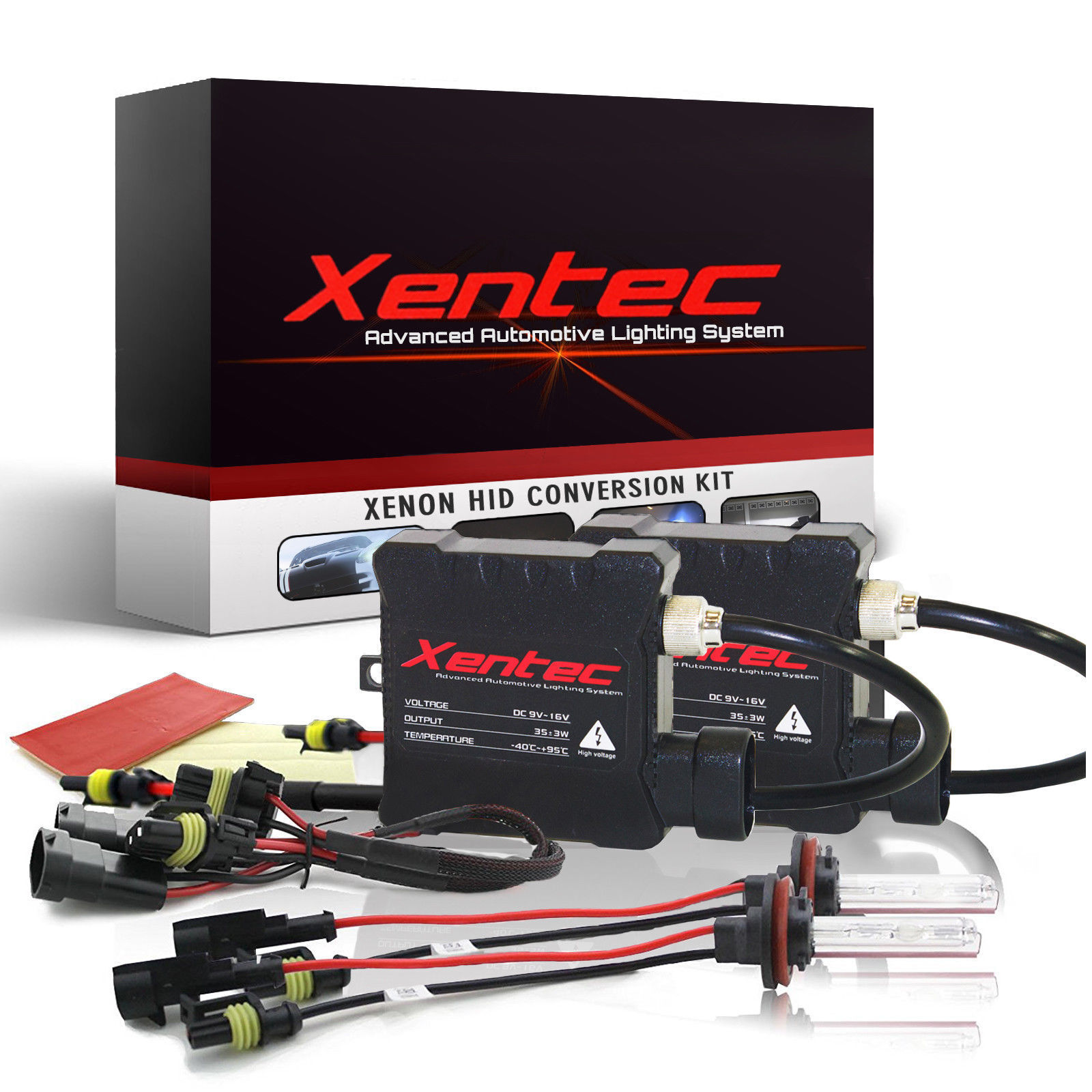 Xentec HID Kit Xenon Light 35W 30000LM H4 H11 9006 9005 H13 9004 9007 H1 H3 9145