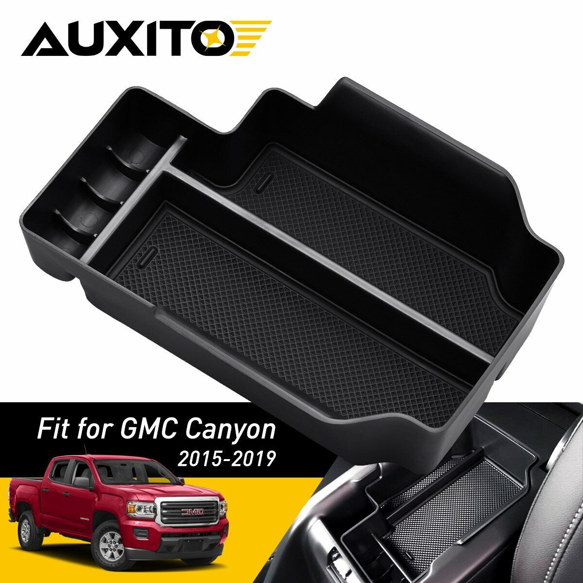 Car Center Console Secondary Storage Box For Chevy Colorado GMC Canyon 2015-2019