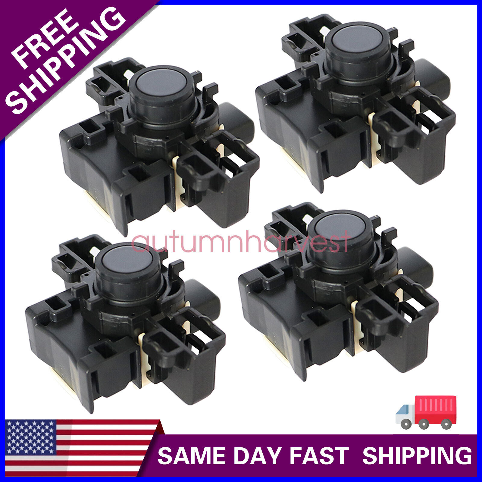 4X New Bumper Parking Sensor PDC For 2013-2015 IS350 IS250 GS350 89341-53010