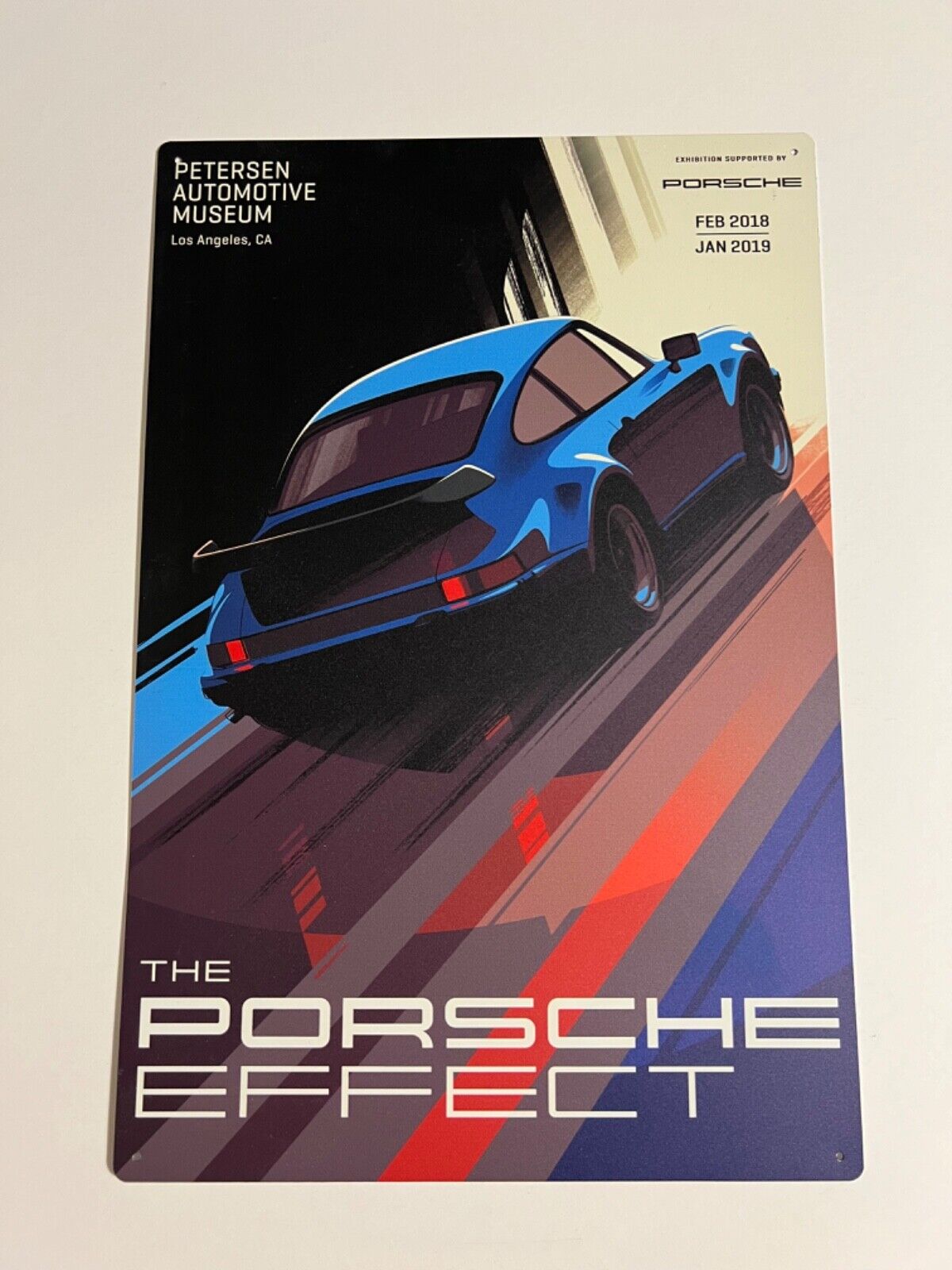 Petersen Automotive Museum EXCLUSIVE: Porsche 911 Turbo 930 | Metal Sign
