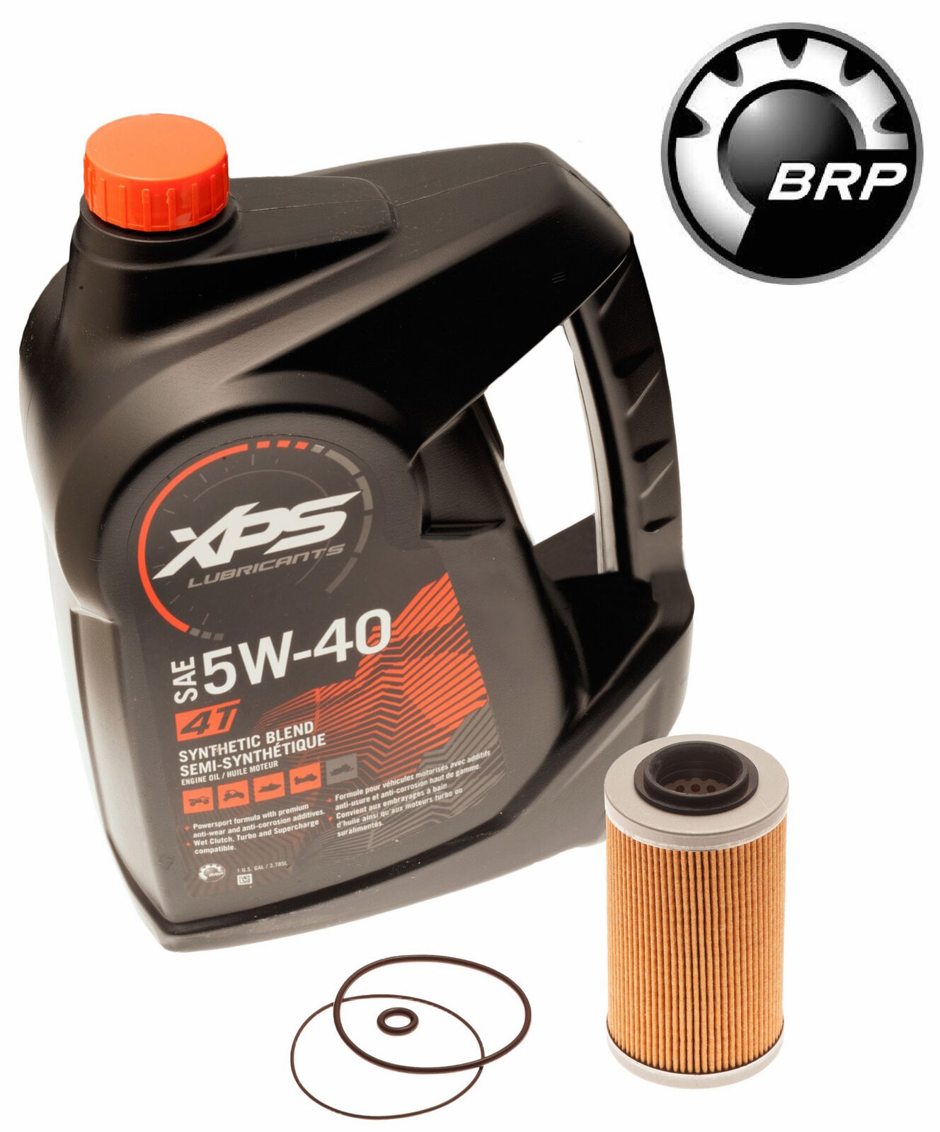 Sea Doo BRP Oil Change Kit W/ Filter & O Rings All 4-Tec GTX GTI RXP RXT Wake