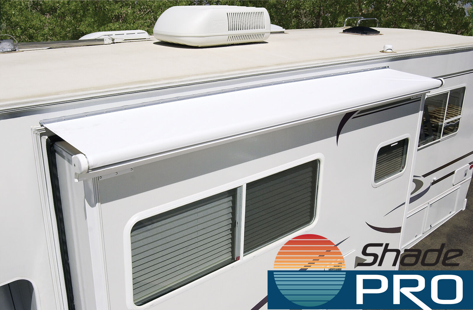 Trim-To-Fit RV Slideout Room Awning Fabric slideout topper awning 163\