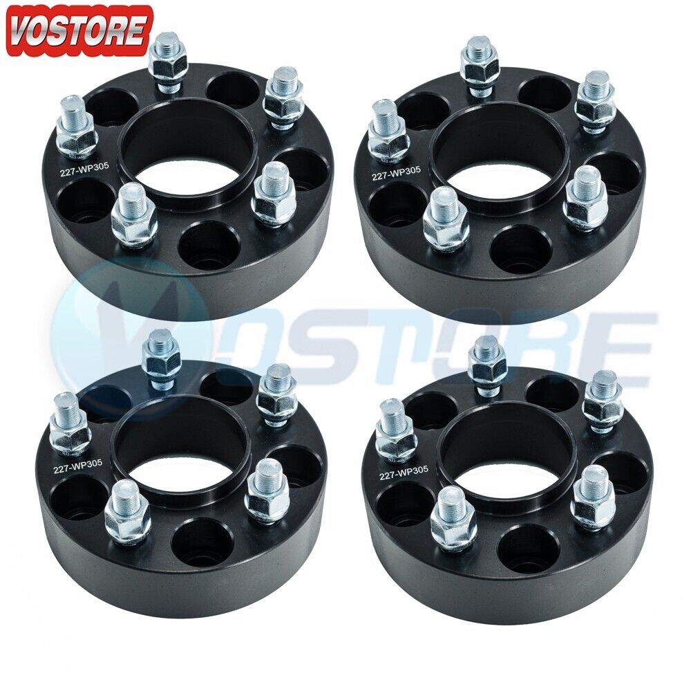 4x 2 Inch 5x4.5 5x114.3 Wheel Spacers for Ford Ranger Mustang Edge Jeep Wrangler