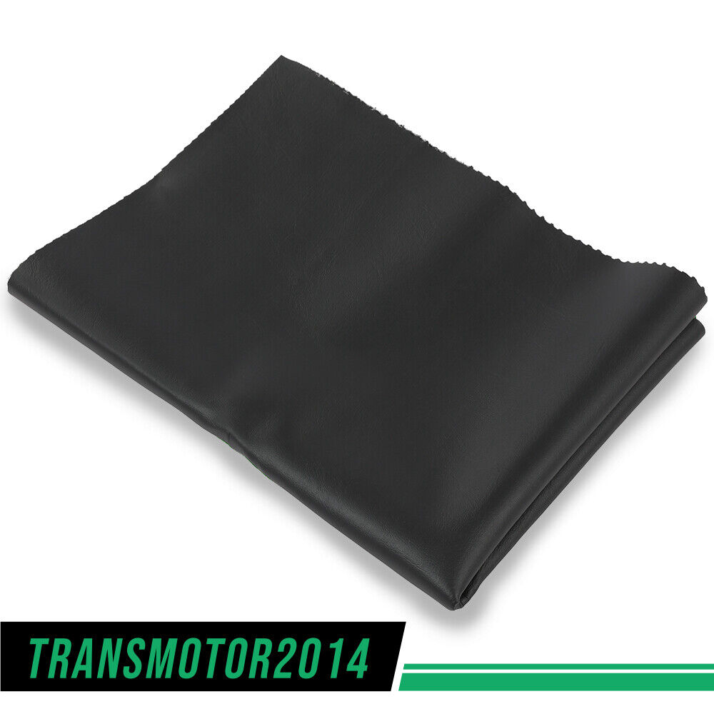 New Vinyl Motorcycle ATV Scooter Seat Cover Fabric Matte Black - 24\