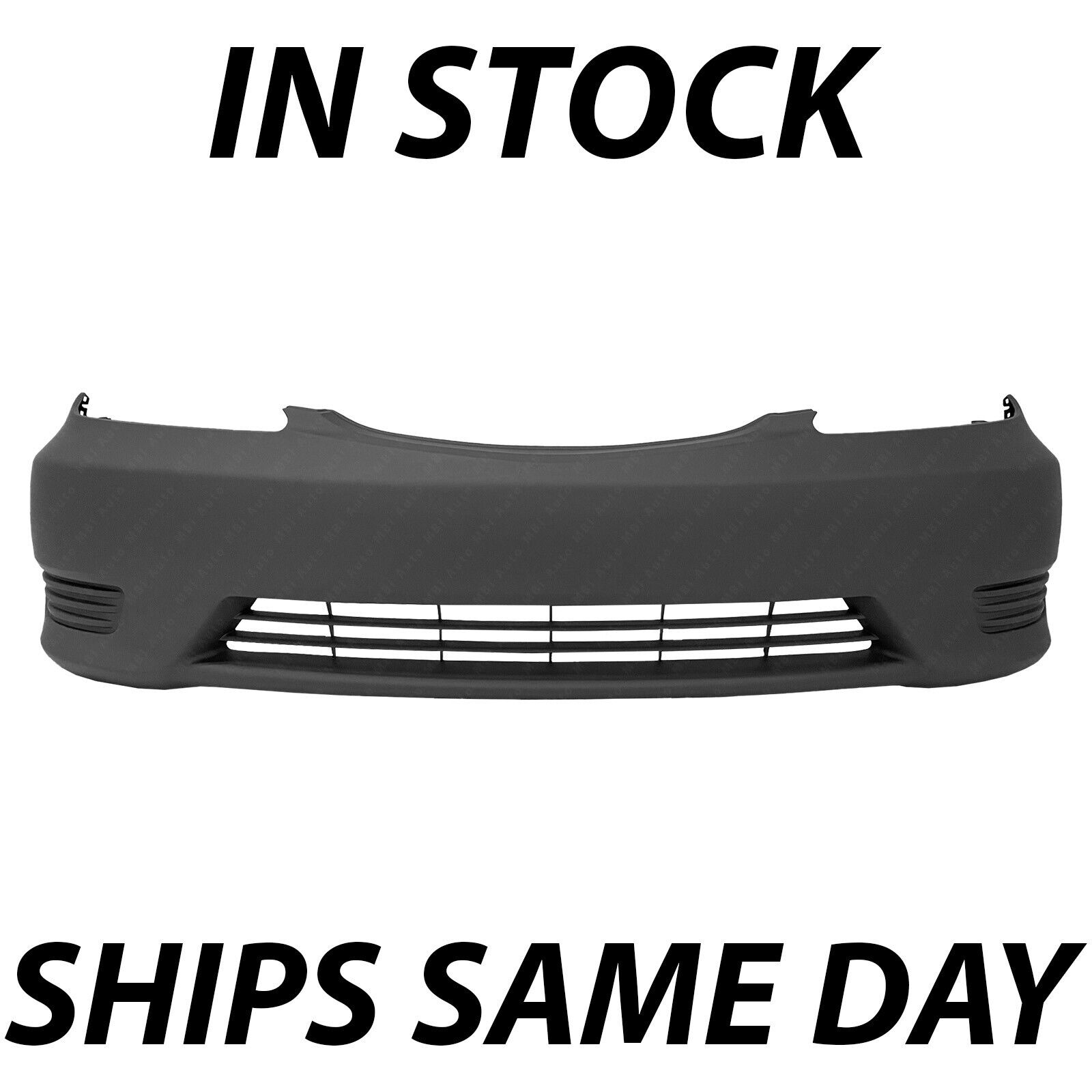 NEW Primered - Front Bumper Cover for 2005 2006 Toyota Camry W/out Fog 05 06