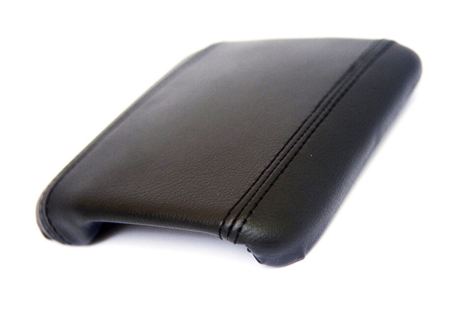 Fits 08-12 Volvo C30,70/S40 Synthetic Leather Black Center Console Armrest Cover