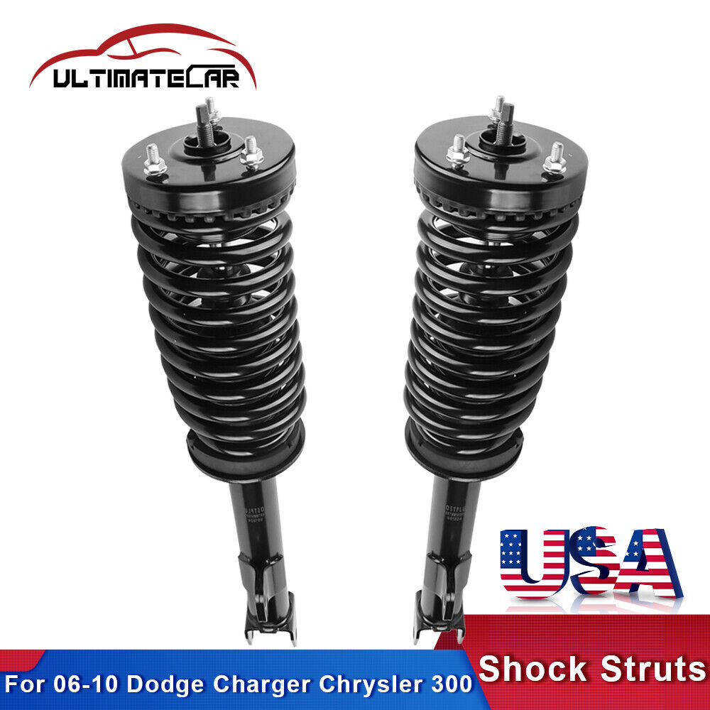 Set 2 Front Complete Shock Struts For Dodge Charger Chrysler 300 5.7L 3.5L