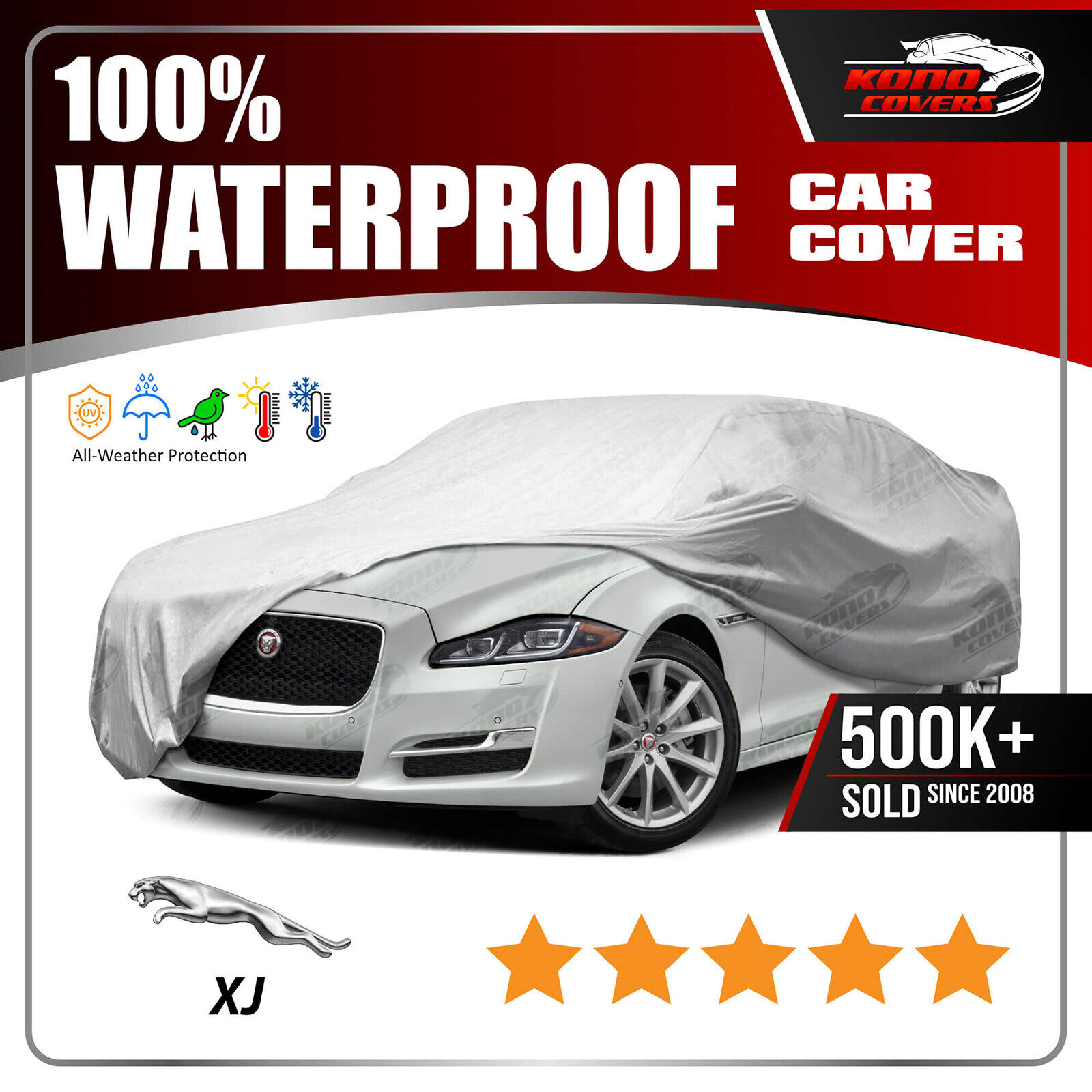 [JAGUAR XJ-SERIES] CAR COVER - Ultimate Full Custom-Fit All Weather Protection