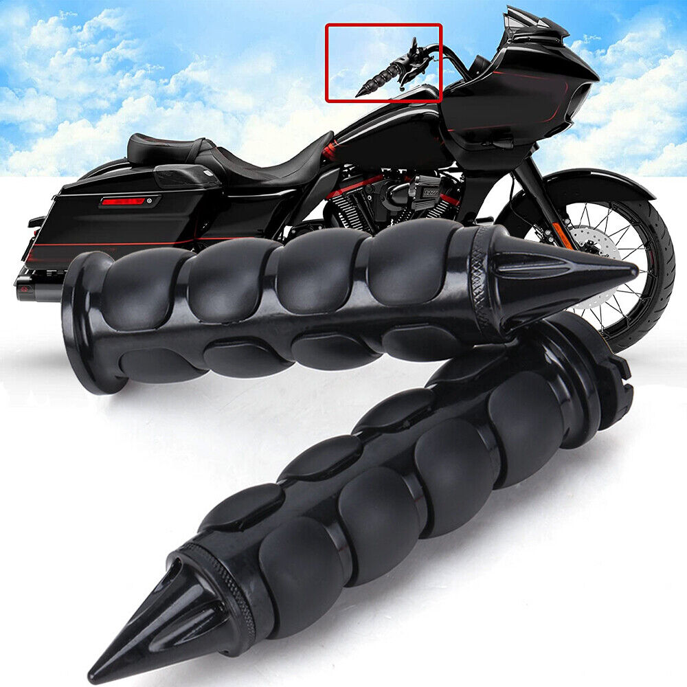 1\'\' Motorcycle Handlebar Hand Grips w/ Throttle For Harley Sportster XL1200 883