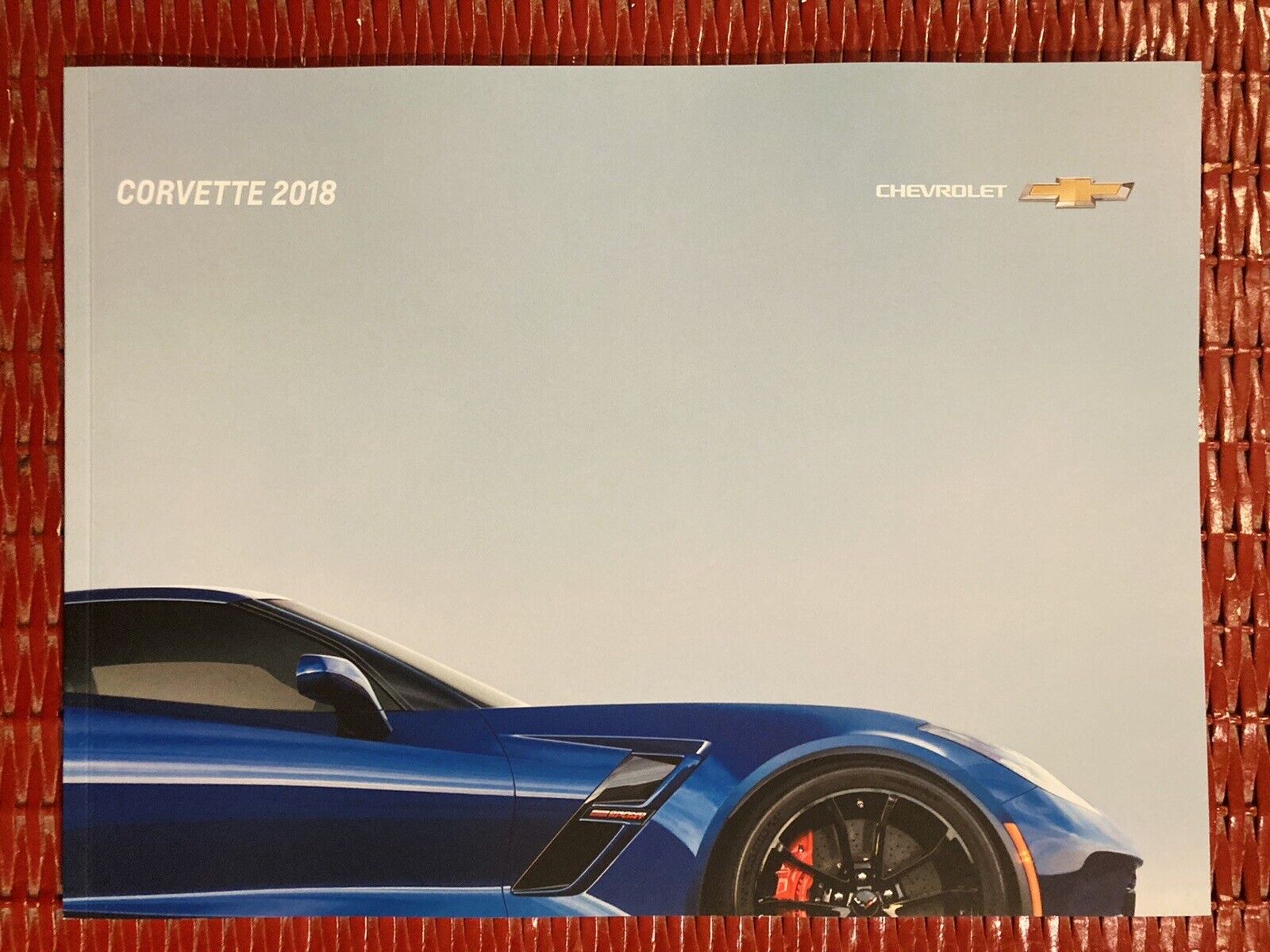 2018 Chevrolet CORVETTE Stingray Z06 Z51 Grand Sport sales brochure literature