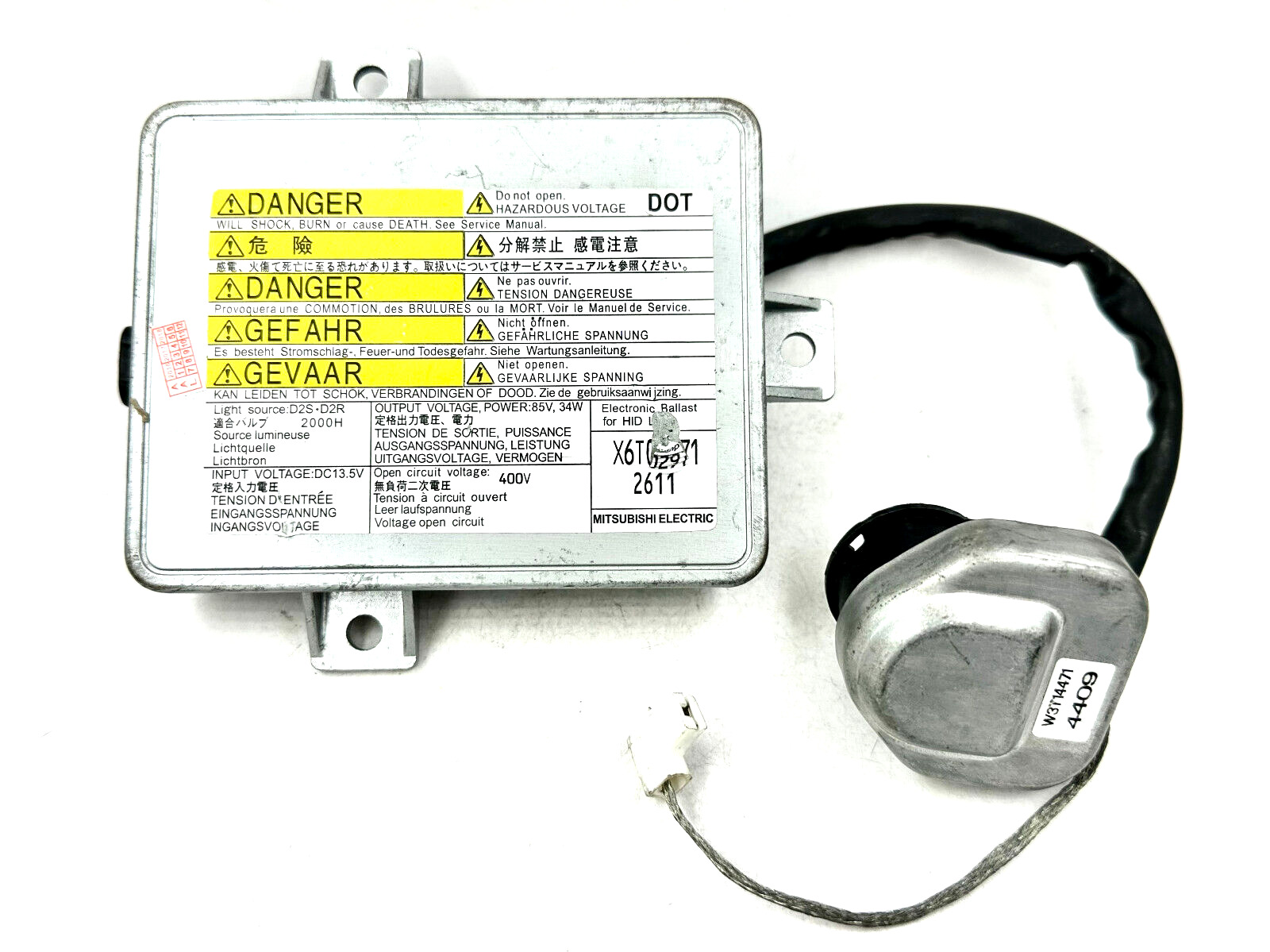 OEM Ballast for 02-05 Acura TL Xenon Headlight Igniter Socket 33119-S2A-J01