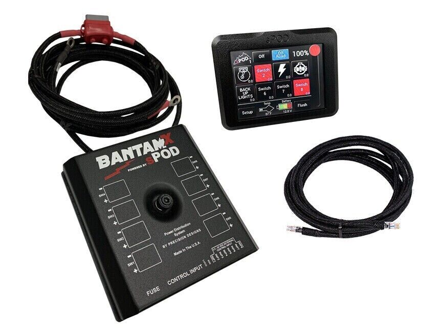 sPOD BXTSBUNI36 BantamX Touchscreen for Uni w 36 in. battery cables