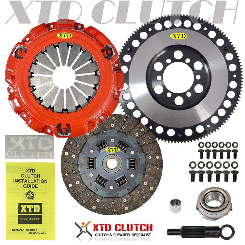 AMC STAGE 1 CLUTCH KIT and LIGHTWEIGHT FLYWHEEL for 86-91 MAZDA RX-7 RX7 TURBO 