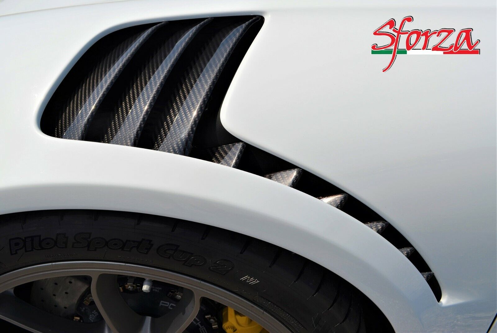 Porsche 911 991.1 GT3 RS front fenders carbon louvers covers