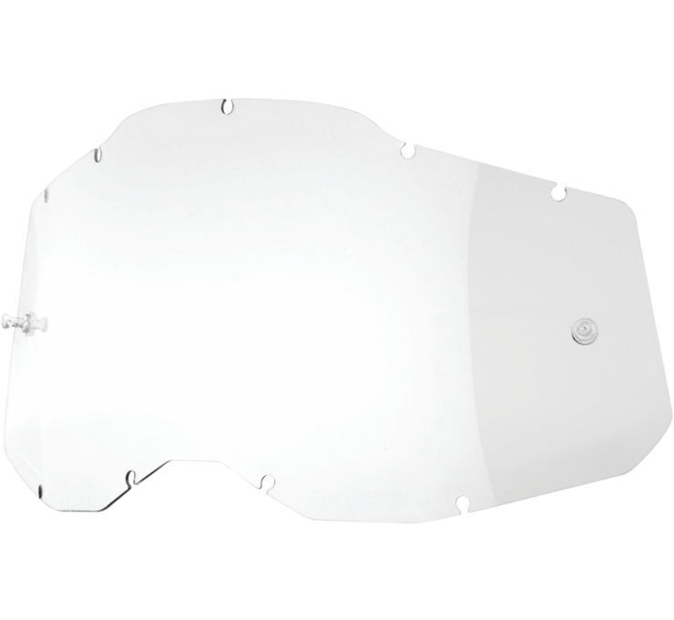 100% Replacement Lens for Jr. 2 Goggles Clear