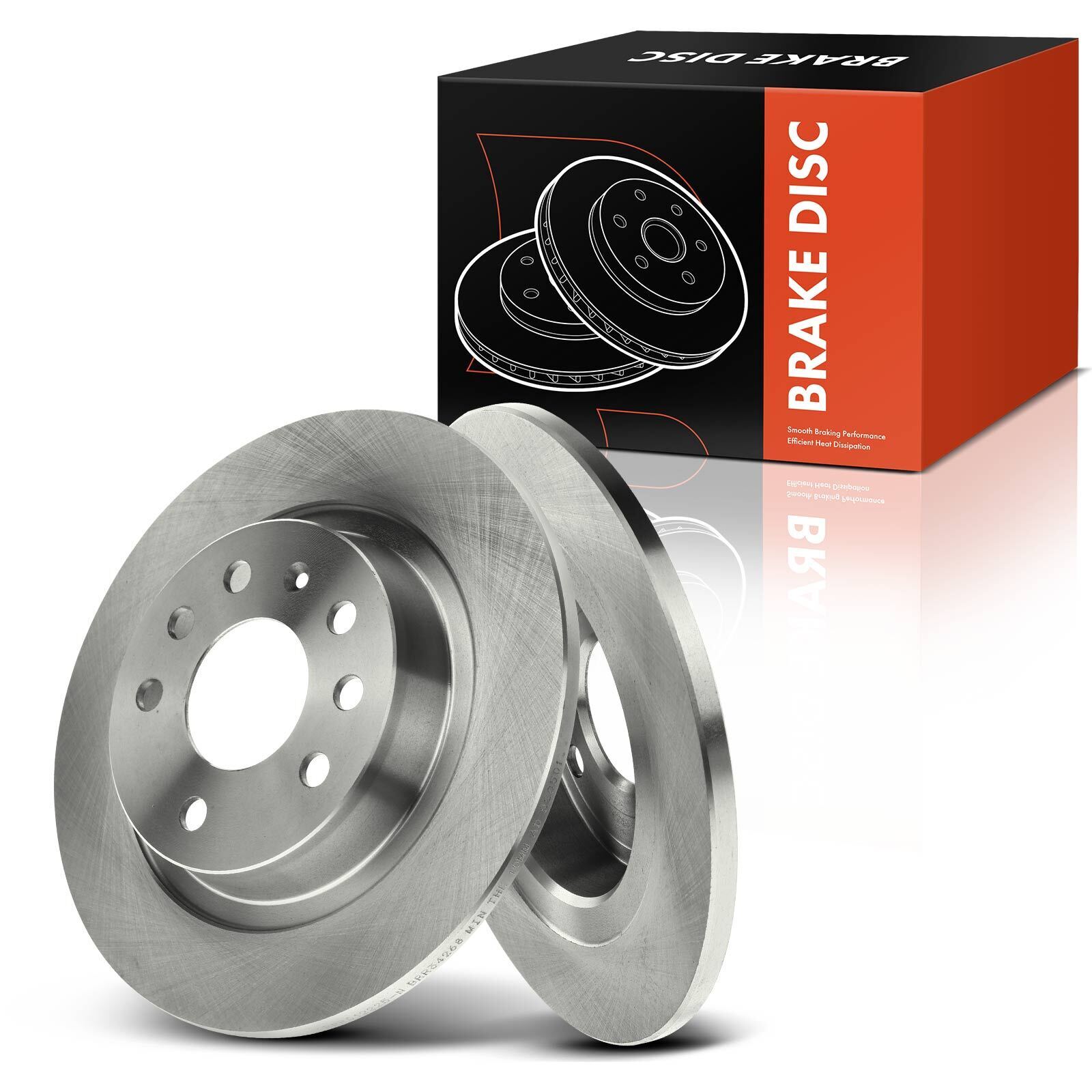 Rear Disc Brake Rotors for Saab 9-3 2003-2011 9-3X 2010-2011 L4 2.0L with 278mm
