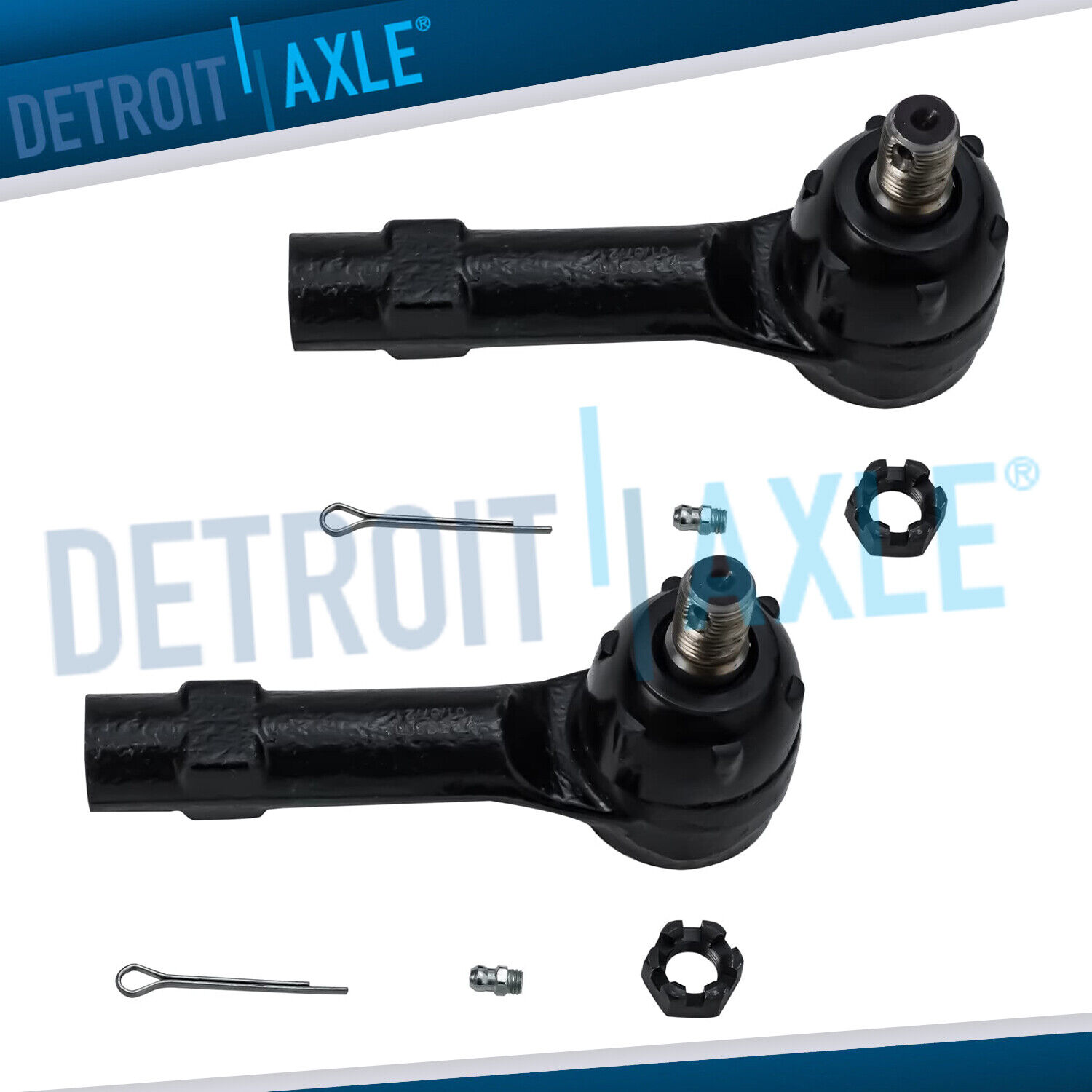 RWD Front Outer Tie Rods for 1991 1992 1993 1994 1995 1996 Dodge Dakota Viper