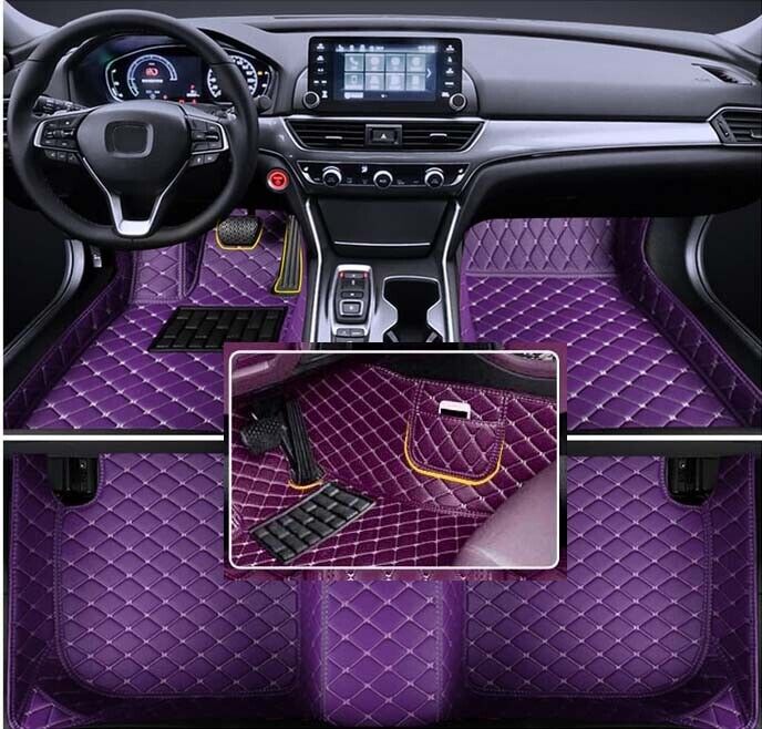 Car Floor Mats For BMW i3 i4 i5 i7 i8 Carpets Handmade All Weather Cargo Custom