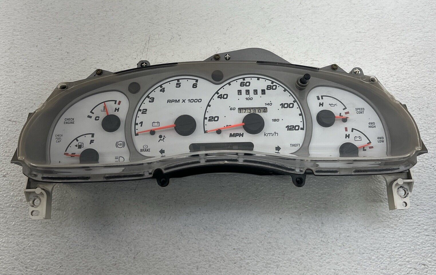 01-03 Ford Explorer Sport Trac Speedometer Instrument Gauge Cluster OEM 173K OEM
