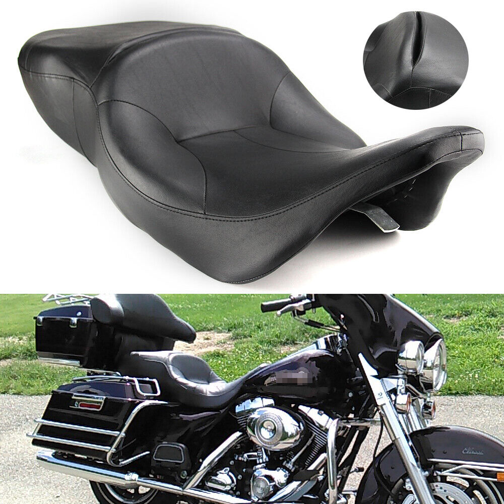 For 97-07 Harley Electra Glide Standard Classic Seat Rider Driver Passenger 2 Up