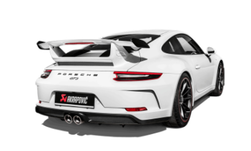 Akrapovic for 2018 Porsche 911 GT3 (991.2) Slip-On Race Line (Titanium) w/o Tail