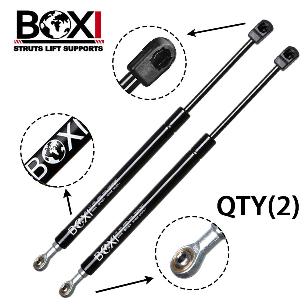 Pair Rear Window Glass Lift Support Gas Strut Shock For 1995-2003Chevy Blazer