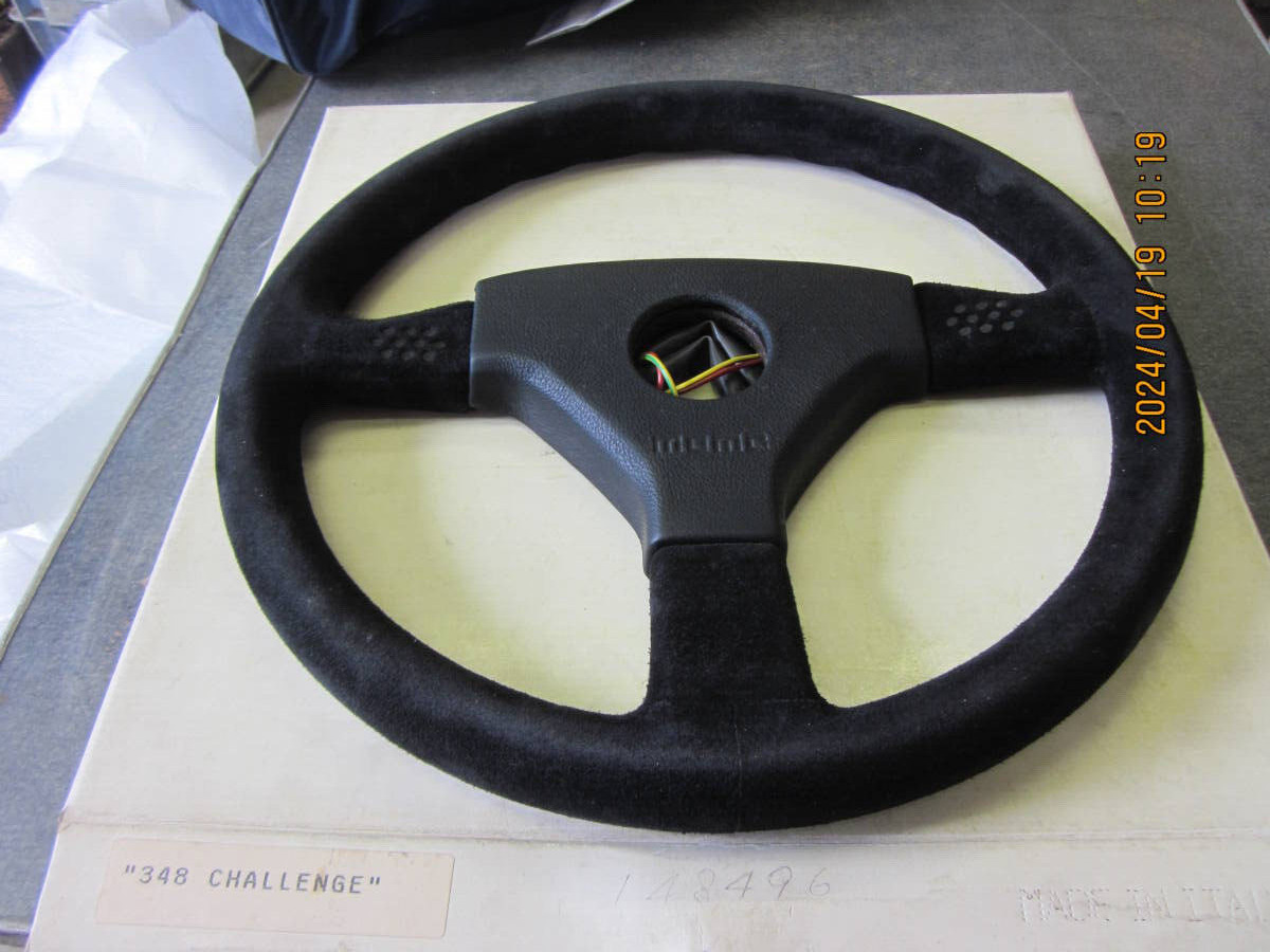 Ferrari 348 Challenge genuine steering wheel. MOMO