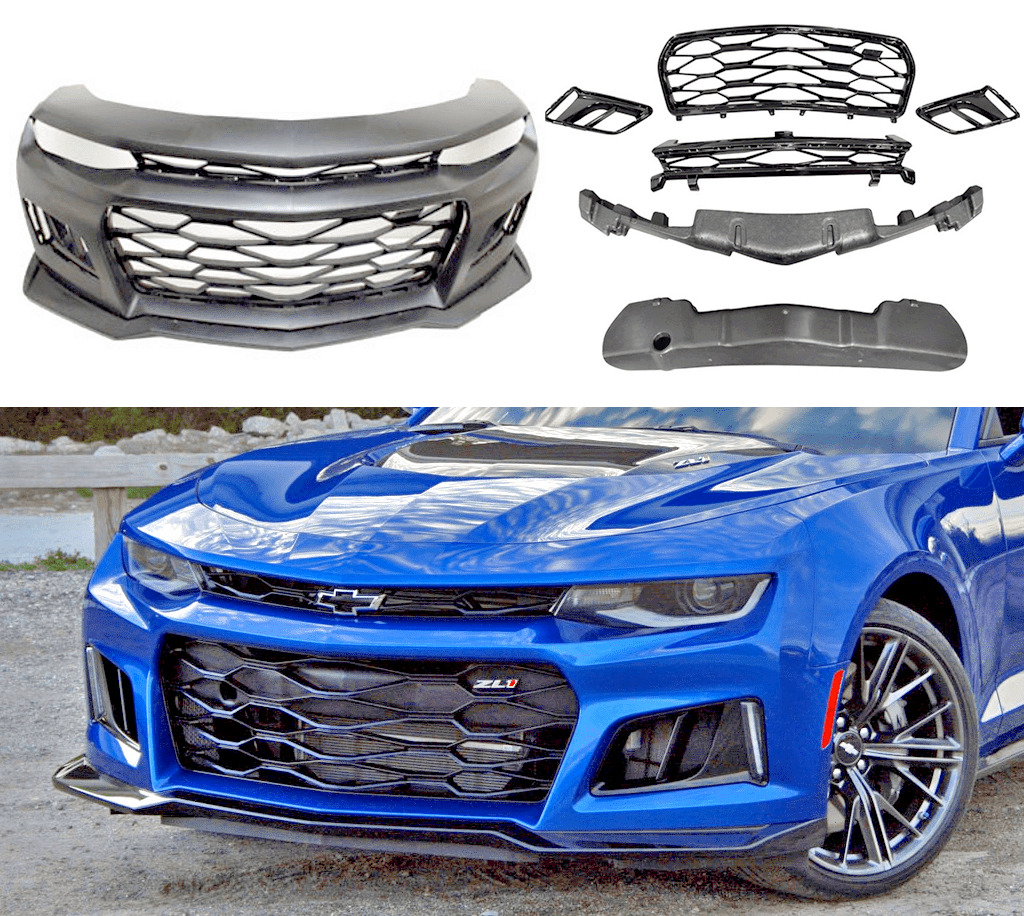 for 2016-2018 Chevy Chevrolet Camaro ZL1 style full Front bumper replacement