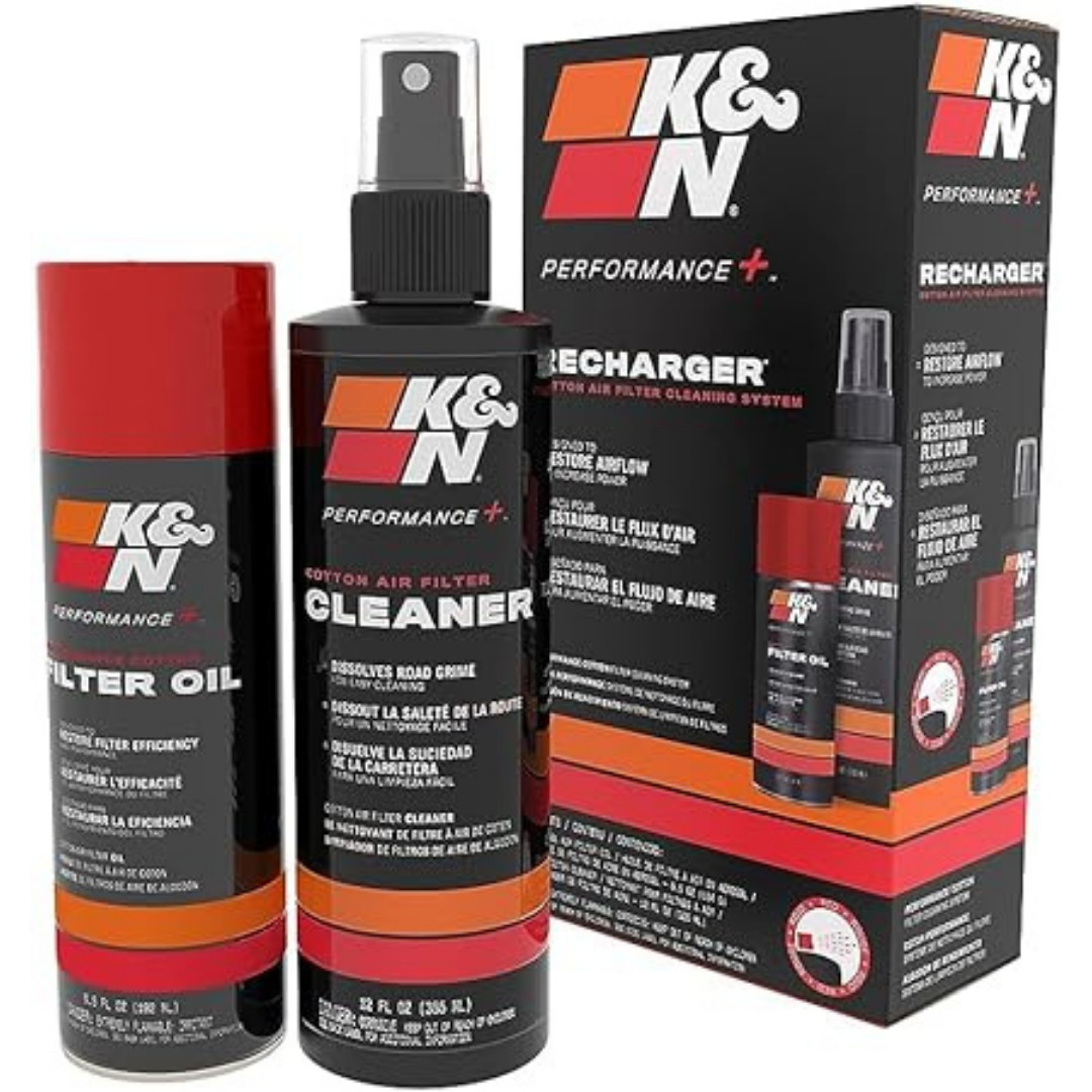 K&N Recharger/Filter Cleaning Kit Aerosol 99-5000 Oil Engine Cleaner Care Spray