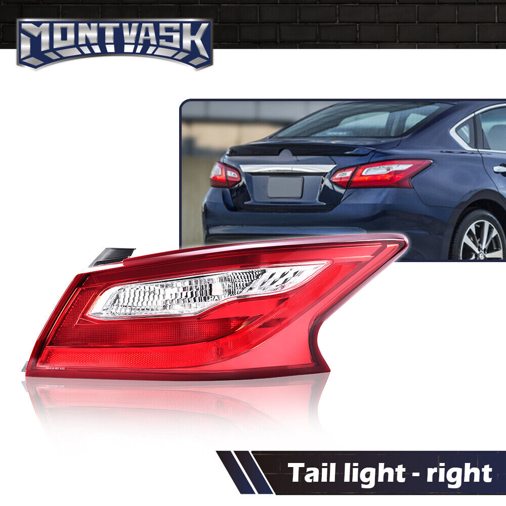 Rear Outer Tail Light Brake Lamp Right Side Fit For 2016-18 Nissan Altima Sedan 