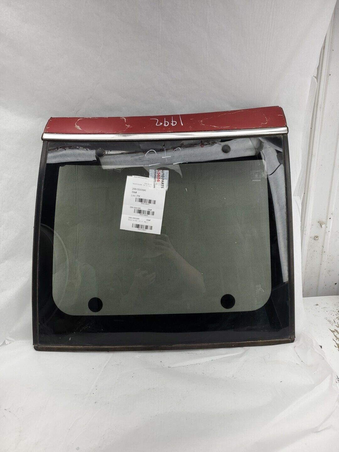 USED OEM SUNROOF ASSEMBLY NISSAN 300ZX 1990 91 92 93 94 95 RIGHT 54432 RED 