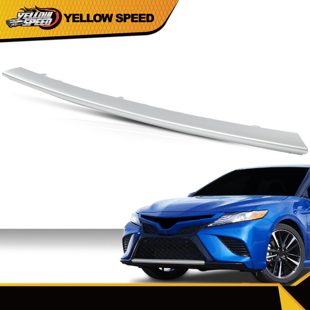 Front Bumper Face Bar Lower Molding Trim Fit For 2018-2020 Toyota Camry