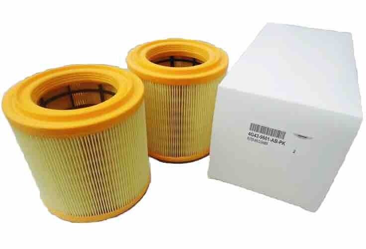 Aston Martin Engine Air Filter Set (box of 2 filters)  OEM # 4G43-9601-AB-PK
