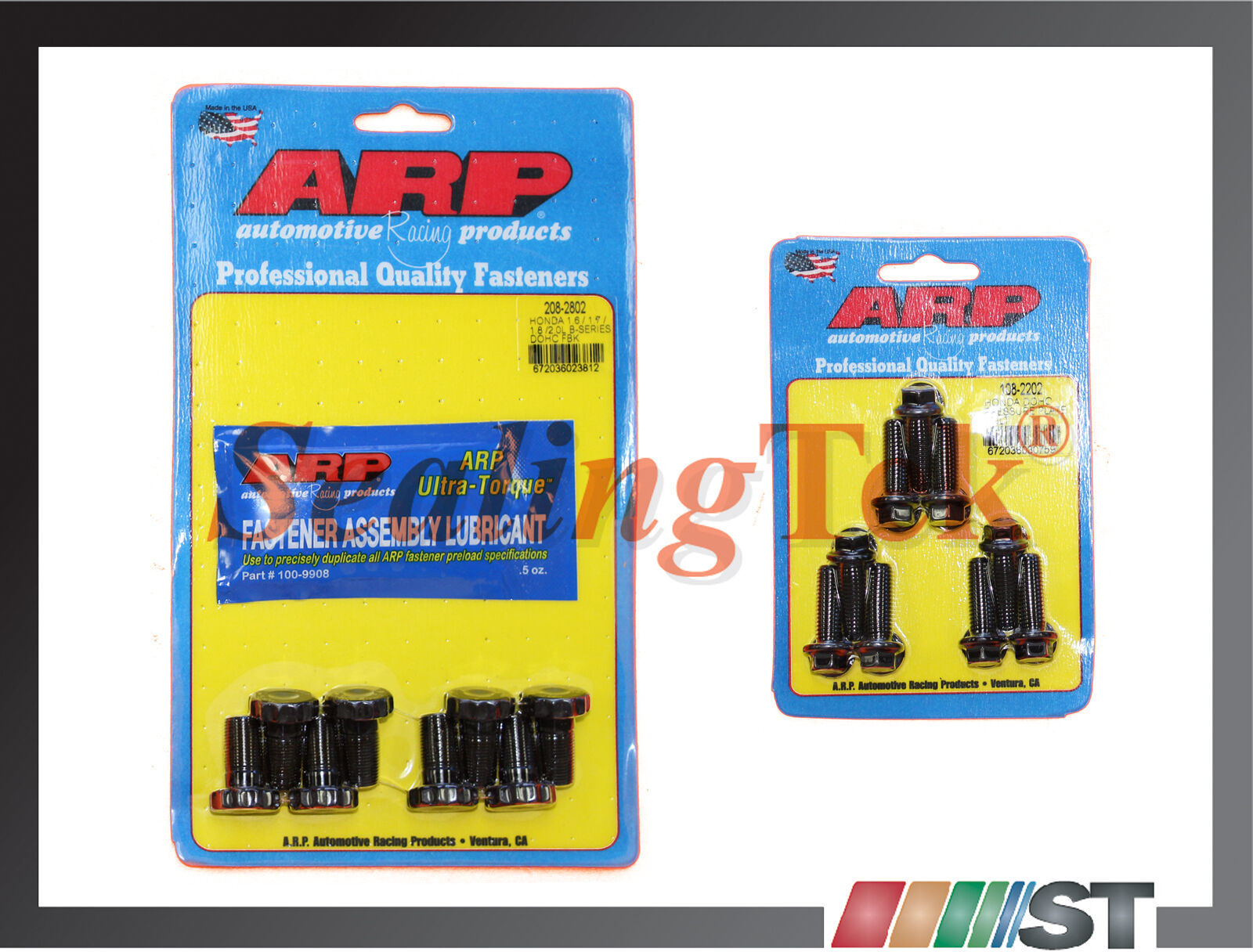 ARP Clutch Pressure Plate + Flywheel Bolts Kit 108-2202 208-2802 Honda B Series