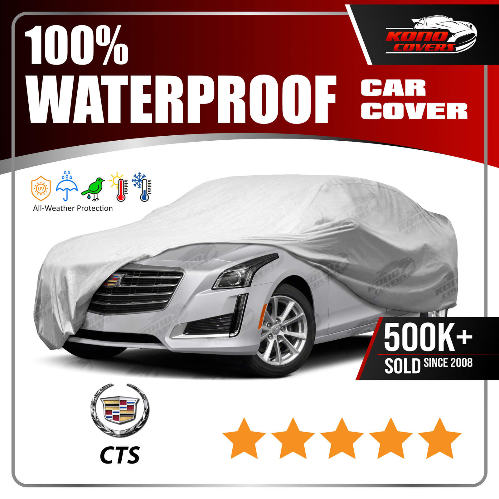 [CADILLAC CTS] CAR COVER - Ultimate Full Custom-Fit All Weather Protect