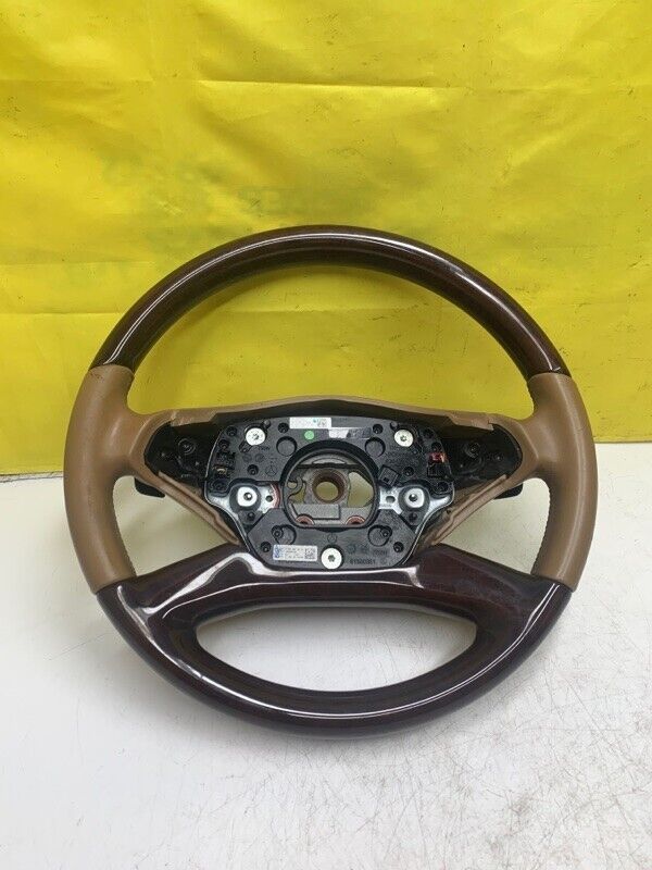 07 08 09 10 11  Mercedes W221 S-Class Steering Wheel Leather OEM