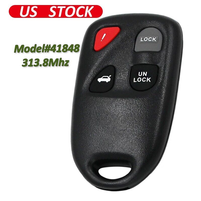 Model#41848 Remote Key Fob for Mazda RX-8 2004 2005 2006 2007 2008 KPU41805