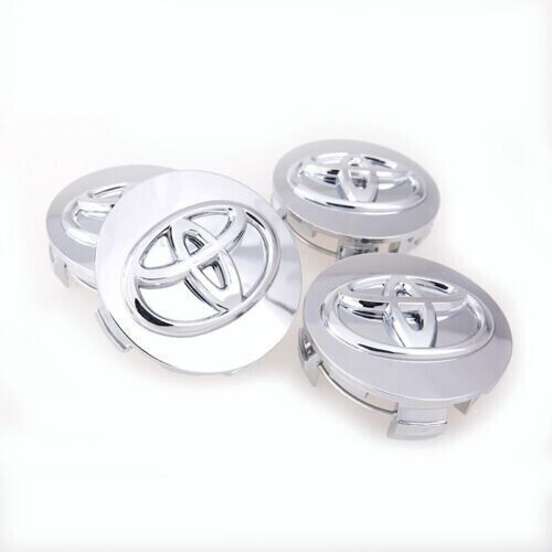 4x Toyota Camry Avalon Sienna 42603-06080 CHROME Wheel Center Caps Hubcaps 62MM