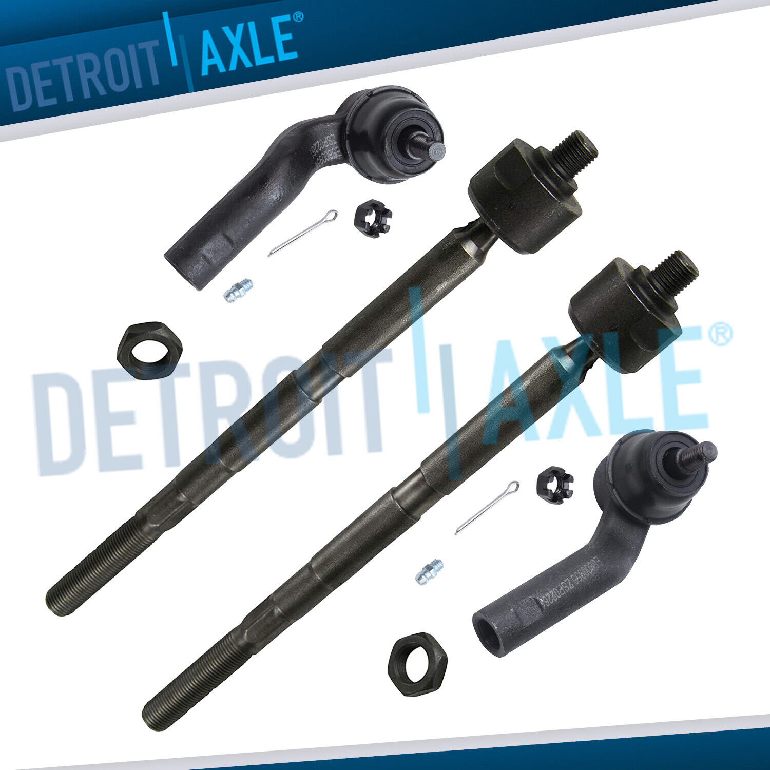 Front Inner Outer Tie Rods Kit 2013 2014 2015 2016 2017 Ford C-Max Focus Escape