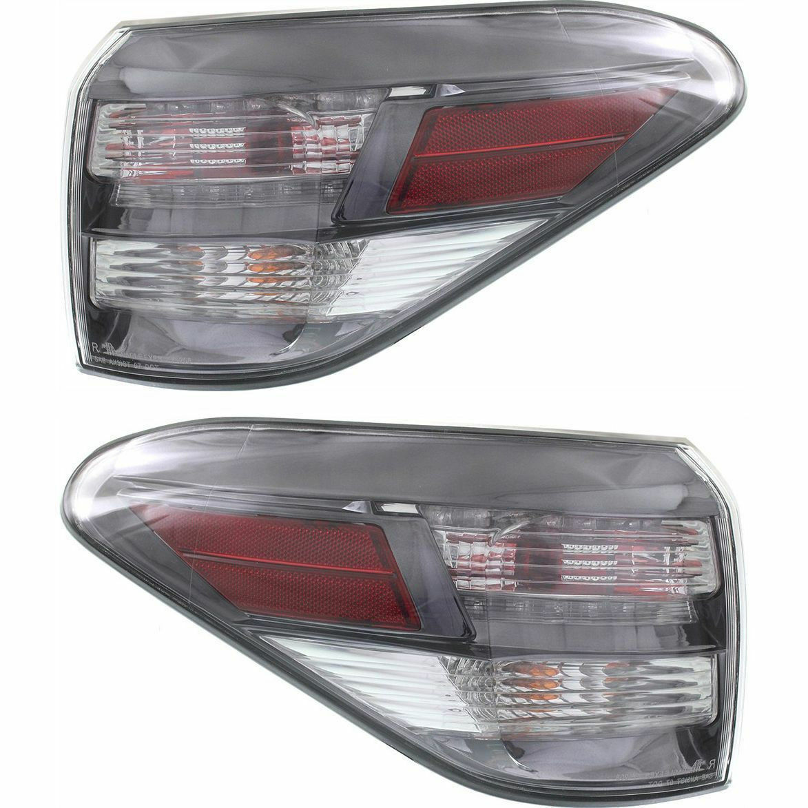 DEPO Left & Right Tail Light Set For 2010-2012 Lexus RX350 LX2805105 LX2804105