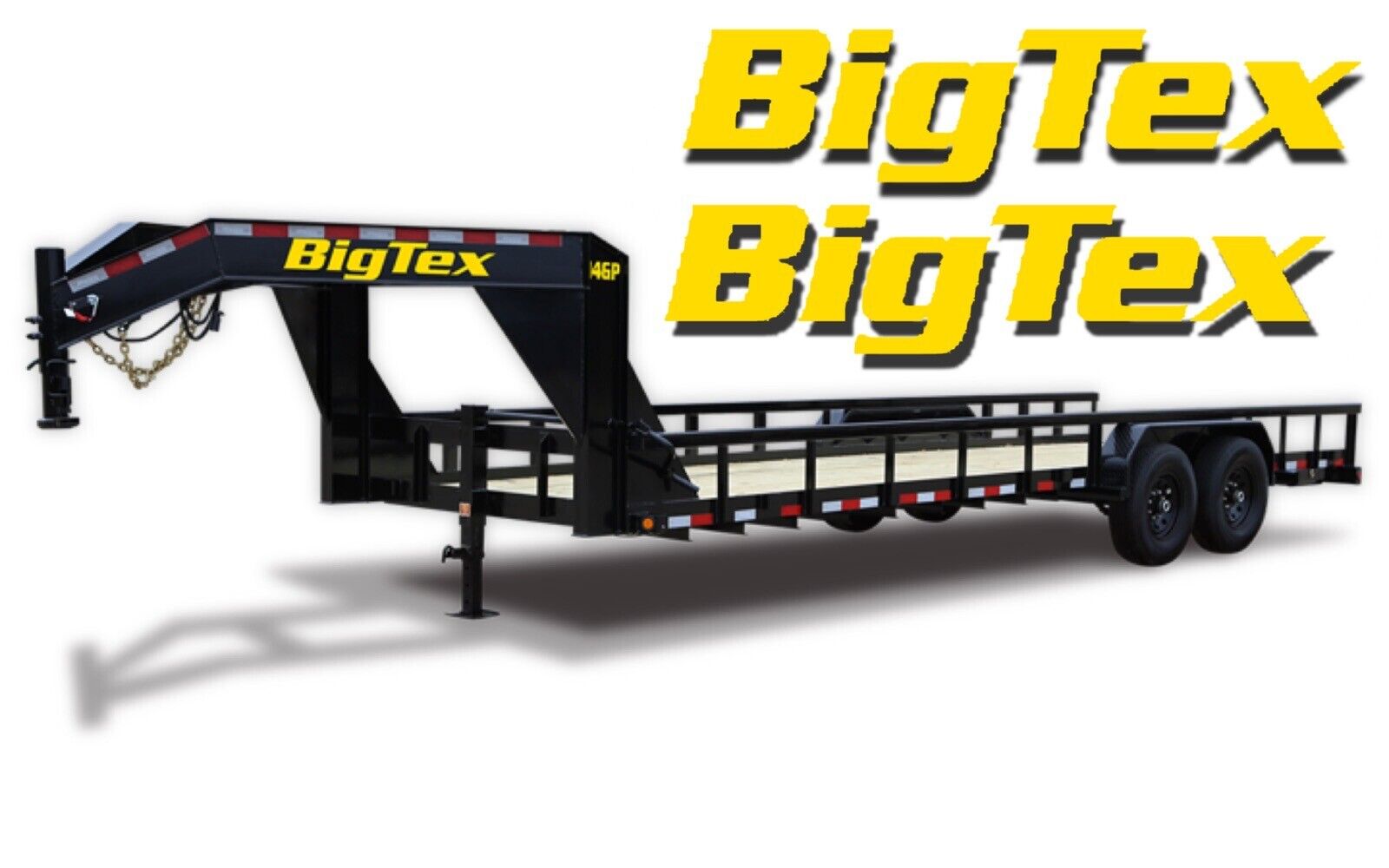 Big Tex Trailer Logo Decal BigTex - Set of 2 -24\