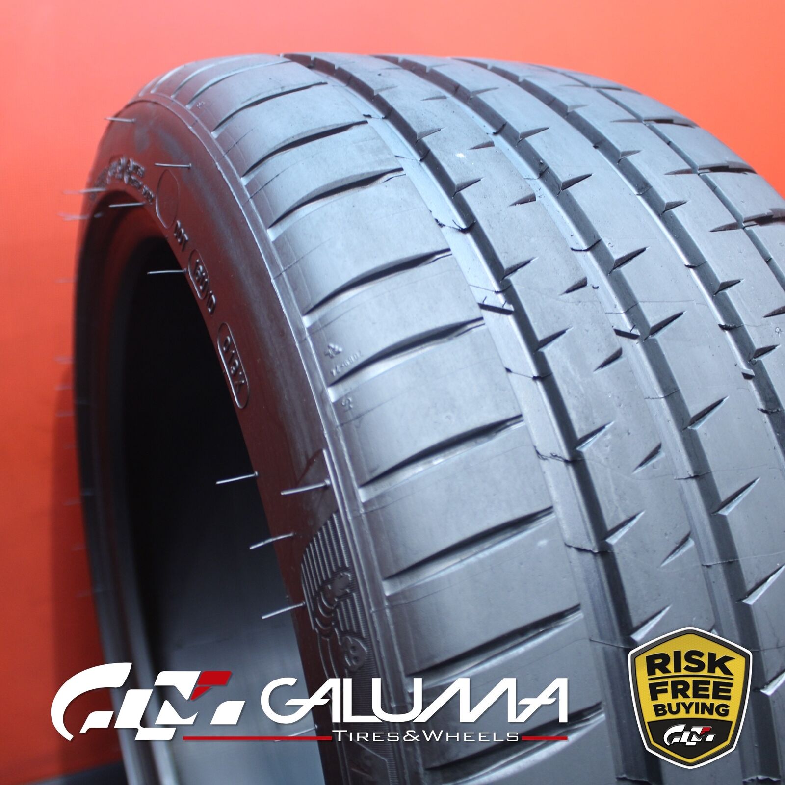 1 (One) Tire LikeNEW Michelin Pilot Sport 4S 275/35ZR19 275/35/19 2753519 #78339