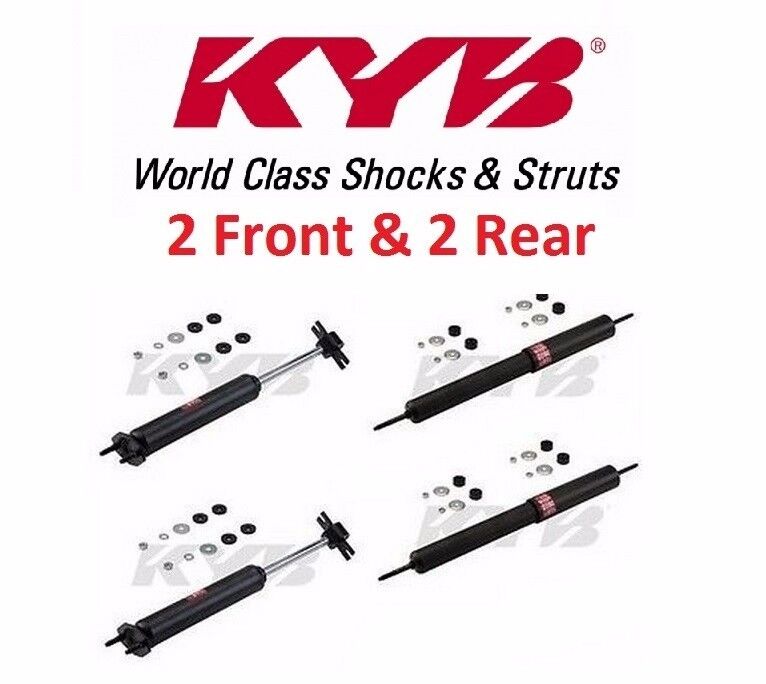 KYB Excel-G Front & Rear Shock Absorbers Kit Set of 4 for Ford Mustang 1964-1970