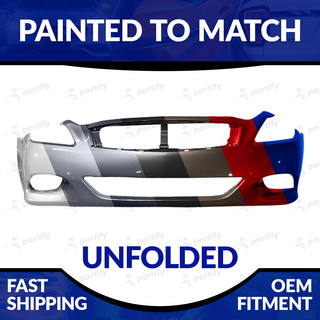 NEW Painted 2008-2013 Infiniti G37/Q60 Coupe/Cnv Non-Sport Unfolded Front Bumper