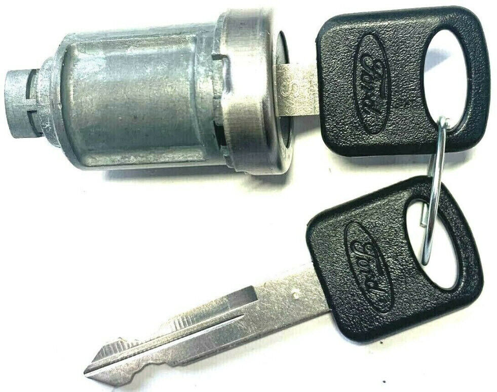NEW Ford Focus OEM Ignition Lock Cylinder Switch Tumbler W/ 2 OEM OVAL LOGO KEYS
