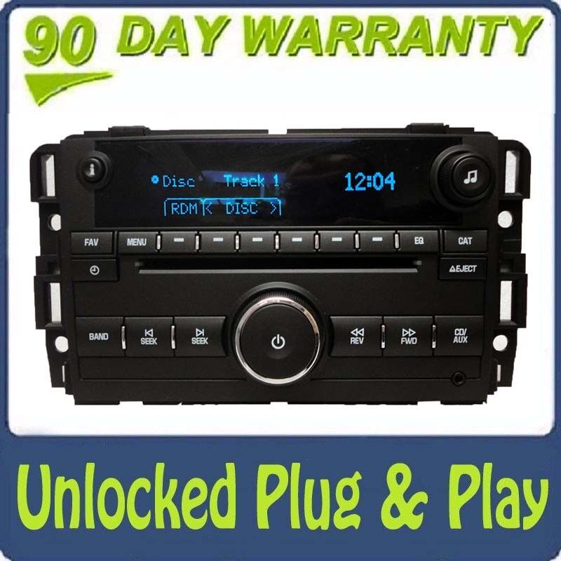 UNLOCKED Chevrolet GMC Buick Radio Stereo Receiver MP3 CD Player AUX OEM AM FM